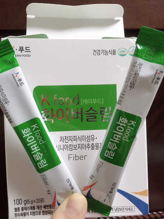 두루원 똥기사의 Kfood 화이버슬림 — 5점을 준 리뷰어가 2018년 11월 올린 사용 사진