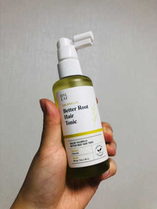 달리프 클로렐라 베러 루트 헤어토닉 100ml — 4.5점을 준 리뷰어가 2019년 11월 올린 사용 사진