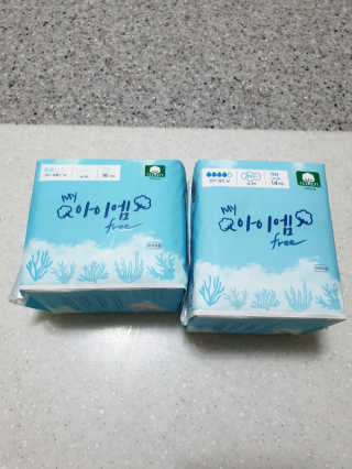 보타메디 마이아이엠 생리대 — 5점을 준 리뷰어가 2019년 1월 올린 사용 사진