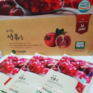 [하이헬스] 정말 진하고 맛있는 유기농 석류즙 30포 — 5점을 준 리뷰어가 2019년 11월 올린 사용 사진
