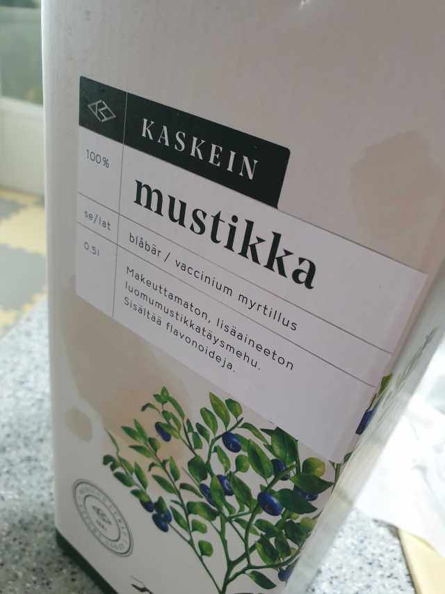 [Kaskein] 빌베리 원액 주스 리뷰 사진
