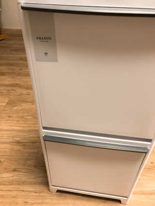 창신리빙 [FRANCO 스탠드 분리수거함2단] 똑똑한 수납이야기 — 5점을 준 리뷰어가 2018년 8월 올린 사용 사진