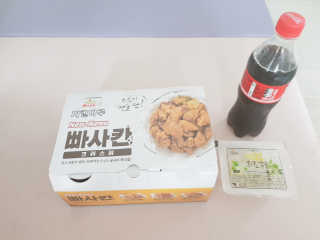 [치킨마루]-  빠사칸레드 + 콜라 500ml — 5점을 준 리뷰어가 2019년 5월 올린 사용 사진