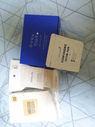 어반리브즈 프리미엄 화장솜 트라이얼 SET — 5점을 준 리뷰어가 2019년 8월 올린 사용 사진