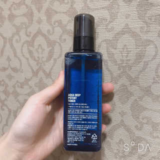 다슈코리아 다슈 맨즈 아쿠아 딥 포텐 토너 153ml — 5점을 준 리뷰어가 2019년 6월 올린 사용 사진