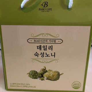 [바로푸드] 데일리 숙성노니원액 30ml x 28팩_1박스 — 5점을 준 리뷰어가 2019년 6월 올린 사용 사진