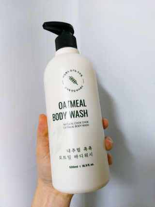 (주)에네스티 내추럴 촉촉  오트밀 바디워시 500ml — 5점을 준 리뷰어가 2020년 3월 올린 사용 사진
