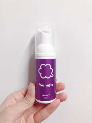 폼글 I foamgle [폼글] 거품가글 50ml 3종 - 민트, 라벤더, 라즈베리 — 5점을 준 리뷰어가 2019년 10월 올린 사용 사진
