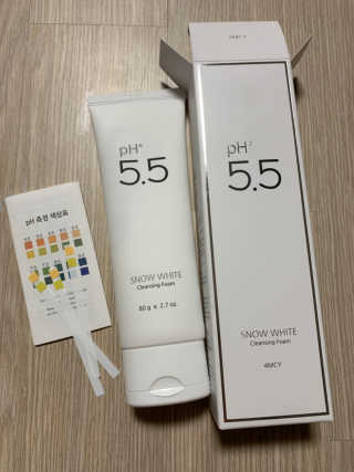 포므시 스노우화이트클렌징폼pH5.5 — 3.5점을 준 리뷰어가 2019년 9월 올린 사용 사진