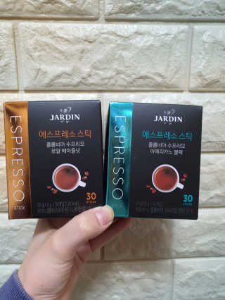 (주)쟈뎅 쟈뎅 에스프레소 스틱 [블랙+헤이즐넛 set] — 5점을 준 리뷰어가 2020년 3월 올린 사용 사진