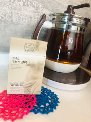 [하우투잇] 뤼에르 쿠르브 블랙 10ml x 30포 총 300ml — 4점을 준 리뷰어가 2020년 3월 올린 사용 사진