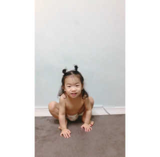 보솜이 액션핏 팬티형 — 5점을 준 리뷰어가 2019년 4월 올린 사용 사진