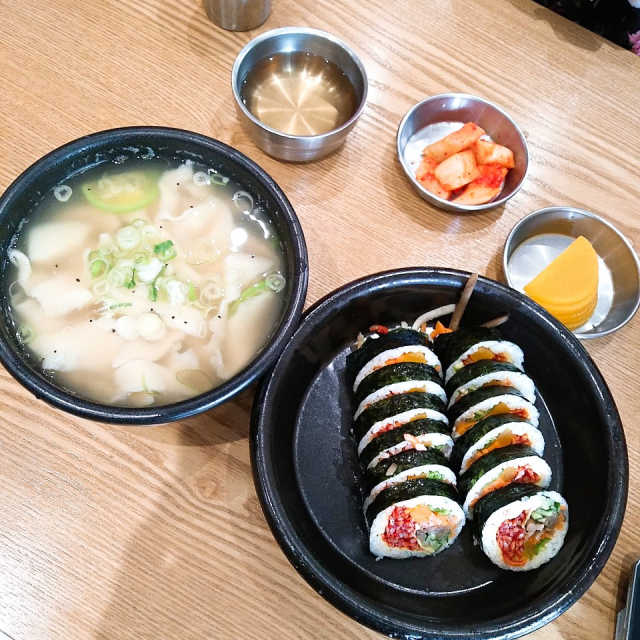 서호김밥 김밥분식 세트 리뷰 사진