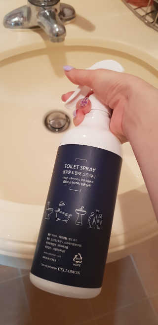 셀로몬 토일렛 스프레이 500ml — 4.33점을 준 리뷰어가 2018년 5월 올린 사용 사진