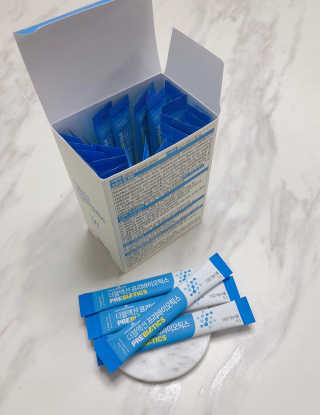 메이준뉴트리 이승남 원장의 더블액션 프리바이오틱스 — 5점을 준 리뷰어가 2020년 3월 올린 사용 사진