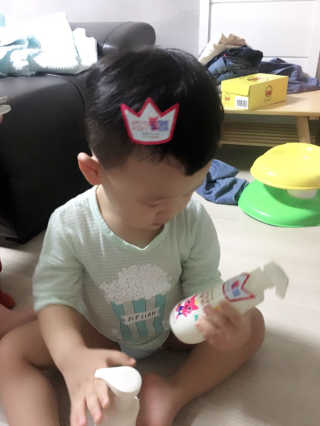 베비언스 핑크퐁 사이사이로 버블 핸드워시 — 4.67점을 준 리뷰어가 2017년 9월 올린 사용 사진