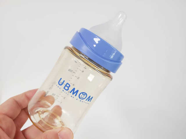 유비맘 PPSU 젖병 노꼭지_200ml_컬러 랜덤 발송 리뷰 사진