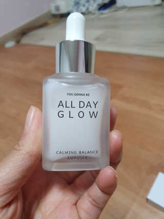 ALL DAY GLOW [올 데이 글로우] 카밍 밸런스 앰플 30ml — 4.5점을 준 리뷰어가 2019년 11월 올린 사용 사진