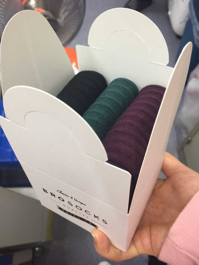 프리미엄 골지 남성 정장양말 3P 리뷰 사진