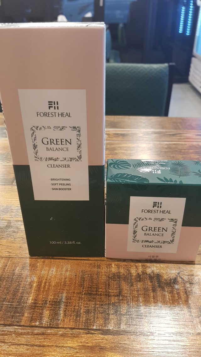 포레스트힐 그린 밸런스 클렌져 100ml + 40ml 리뷰 사진