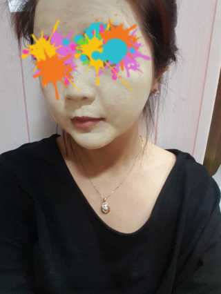 아이디에이지 더마스틱 클레이 마스크 — 4점을 준 리뷰어가 2018년 2월 올린 사용 사진