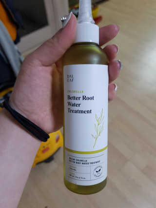 달리프 클로렐라 베러 루트 워터트리트먼트 200ml — 5점을 준 리뷰어가 2019년 4월 올린 사용 사진