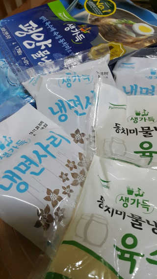 풀무원 여름별미 Best 냉면 세트 겨울동치미, 평양냉면 — 5점을 준 리뷰어가 2019년 6월 올린 사용 사진
