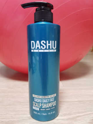 다슈코리아 다슈 데일리 패스트 한방 두피 샴푸 500ml — 4.33점을 준 리뷰어가 2018년 2월 올린 사용 사진