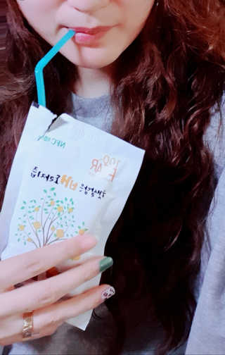 착즙하는 남자 햇살담은 명품 사과즙10포 배도라지즙 10포 — 5점을 준 리뷰어가 2018년 9월 올린 사용 사진