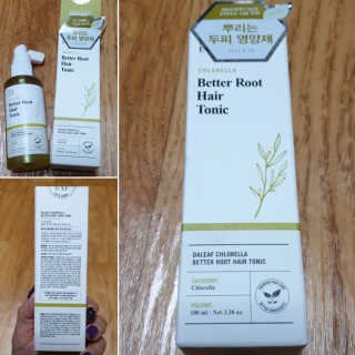 달리프 클로렐라 베러 루트 헤어토닉 100ml — 5점을 준 리뷰어가 2020년 3월 올린 사용 사진