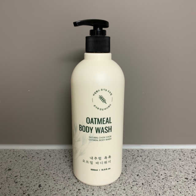 내추럴 촉촉  오트밀 바디워시 500ml 리뷰 사진