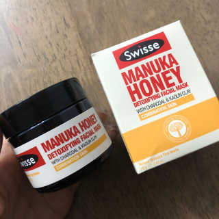 SWISSE 스위스 마누카 허니 디톡시파잉 페이셜 마스크 — 3.5점을 준 리뷰어가 2020년 1월 올린 사용 사진