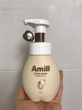 에이밀 슈퍼 그레인 버블 폼 200ml — 4.5점을 준 리뷰어가 2019년 9월 올린 사용 사진