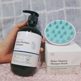 달리프 베러 퍼퓸 샴푸 1000ml 레이니데이 or 일랑로즈 — 5점을 준 리뷰어가 2020년 2월 올린 사용 사진