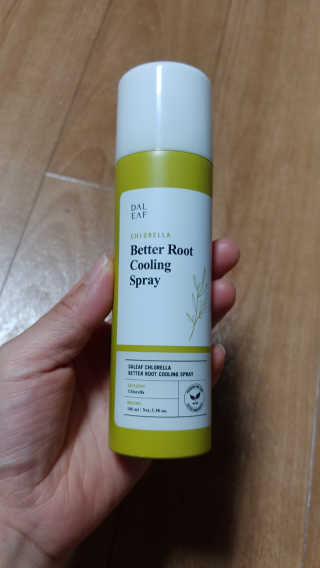 달리프 클로렐라 베러 루트 쿨링 스프레이 100ml — 3점을 준 리뷰어가 2019년 5월 올린 사용 사진