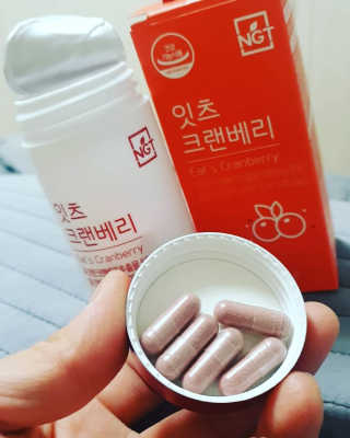 네츄럴굿띵스 잇츠 크랜베리 1병 30일분 — 4점을 준 리뷰어가 2019년 10월 올린 사용 사진