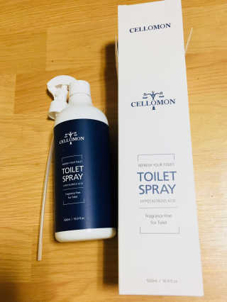 셀로몬 토일렛 스프레이 500ml — 4.33점을 준 리뷰어가 2018년 5월 올린 사용 사진