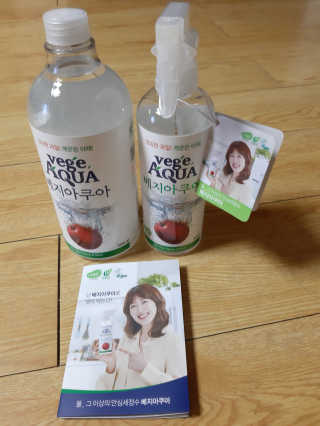 베지아쿠아 475ml + 리필 1000ml 1Set — 5점을 준 리뷰어가 2019년 8월 올린 사용 사진