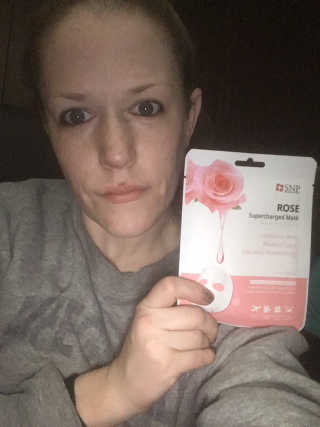 SNP Supercharged Mask_Rose Centifoli Flower — 5점을 준 리뷰어가 2019년 1월 올린 사용 사진