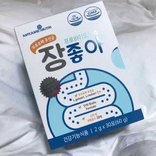 메이준뉴트리 모유유래 유산균 장좋아 2gx30포 — 5점을 준 리뷰어가 2020년 2월 올린 사용 사진