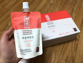 자연원 복다방 2종 100ml 10포씩 — 5점을 준 리뷰어가 2018년 12월 올린 사용 사진