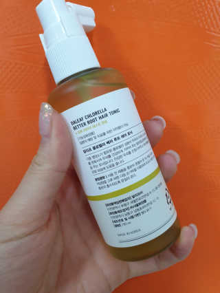 달리프 클로렐라 베러 루트 헤어토닉 100ml — 5점을 준 리뷰어가 2020년 2월 올린 사용 사진