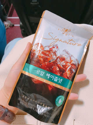 (주)쟈뎅 쟈뎅 시그니처 블랙, 헤이즐넛 230ml — 5점을 준 리뷰어가 2018년 7월 올린 사용 사진