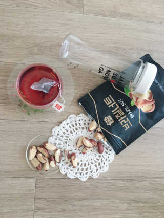장수농가 브라질너트, 히비스커스 — 5점을 준 리뷰어가 2018년 8월 올린 사용 사진