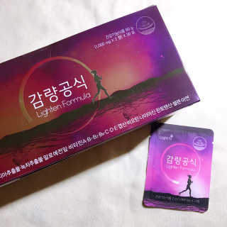 [감량공식] 다이어트 건강기능식품 — 4점을 준 리뷰어가 2019년 12월 올린 사용 사진