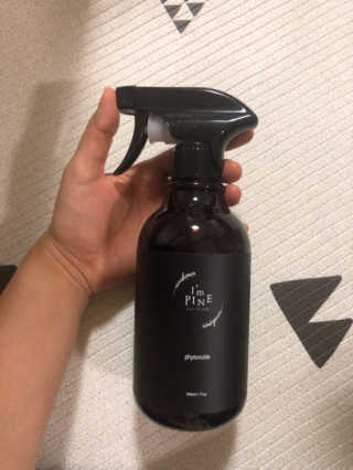 아임파인 편백수원액 피톤치드 스프레이 500ml — 3점을 준 리뷰어가 2018년 12월 올린 사용 사진