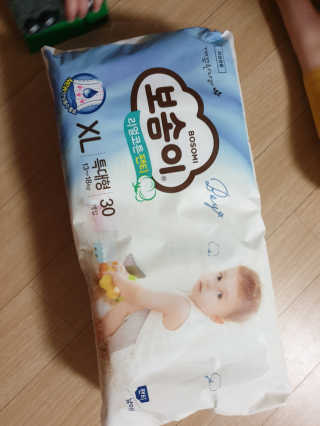 보솜이 리얼코튼 팬티형 — 4점을 준 리뷰어가 2019년 3월 올린 사용 사진