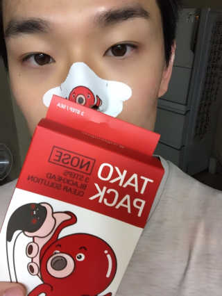 나이팅게일 TAKO PACK NOSE [문어코팩] — 5점을 준 리뷰어가 2017년 5월 올린 사용 사진
