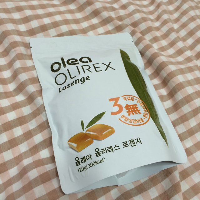 올리렉스 로젠지 파우치 리뷰 사진