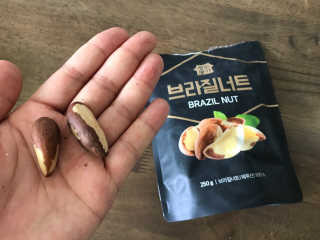 장수농가 브라질너트, 히비스커스 — 5점을 준 리뷰어가 2018년 8월 올린 사용 사진